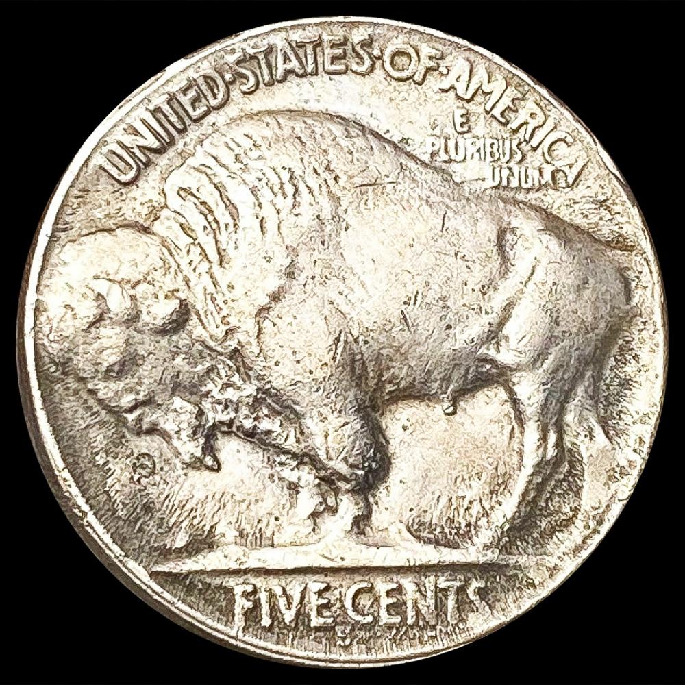 1920-s buffalo nickel nicely circulated