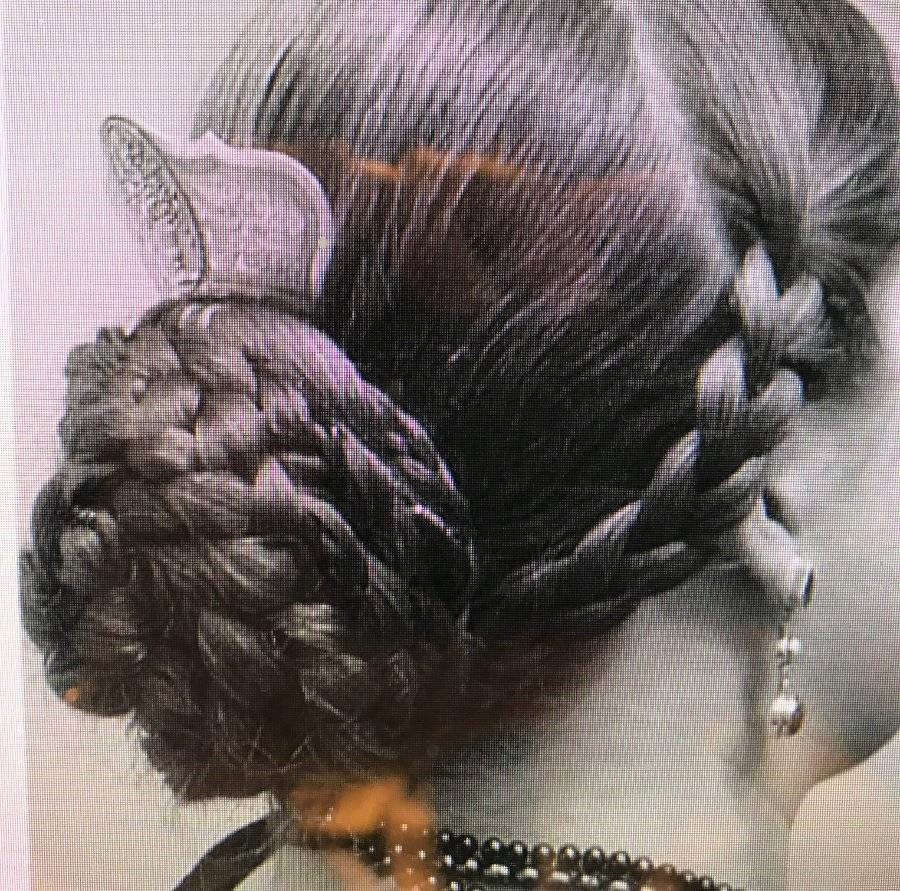 Wearable Antique Collectible Hair Stick Bun Holder Fork Ca Pin