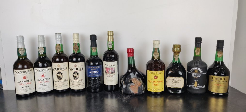 2 x Cockburn's White Port + 2 x Warre's White Port + Cockburn's Acordo ...